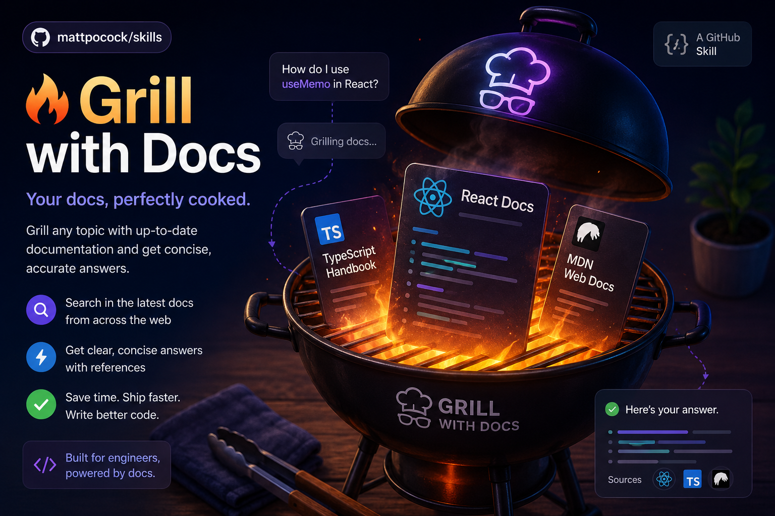 Grill-with-Docs: Making Planning and Documentation Inseparable